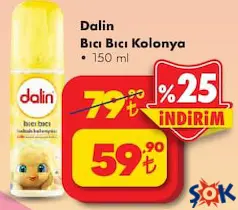 DALİN BICI BICI KOLONYA 150 ML DALİN BICI BICI KOLONYA 150 ML